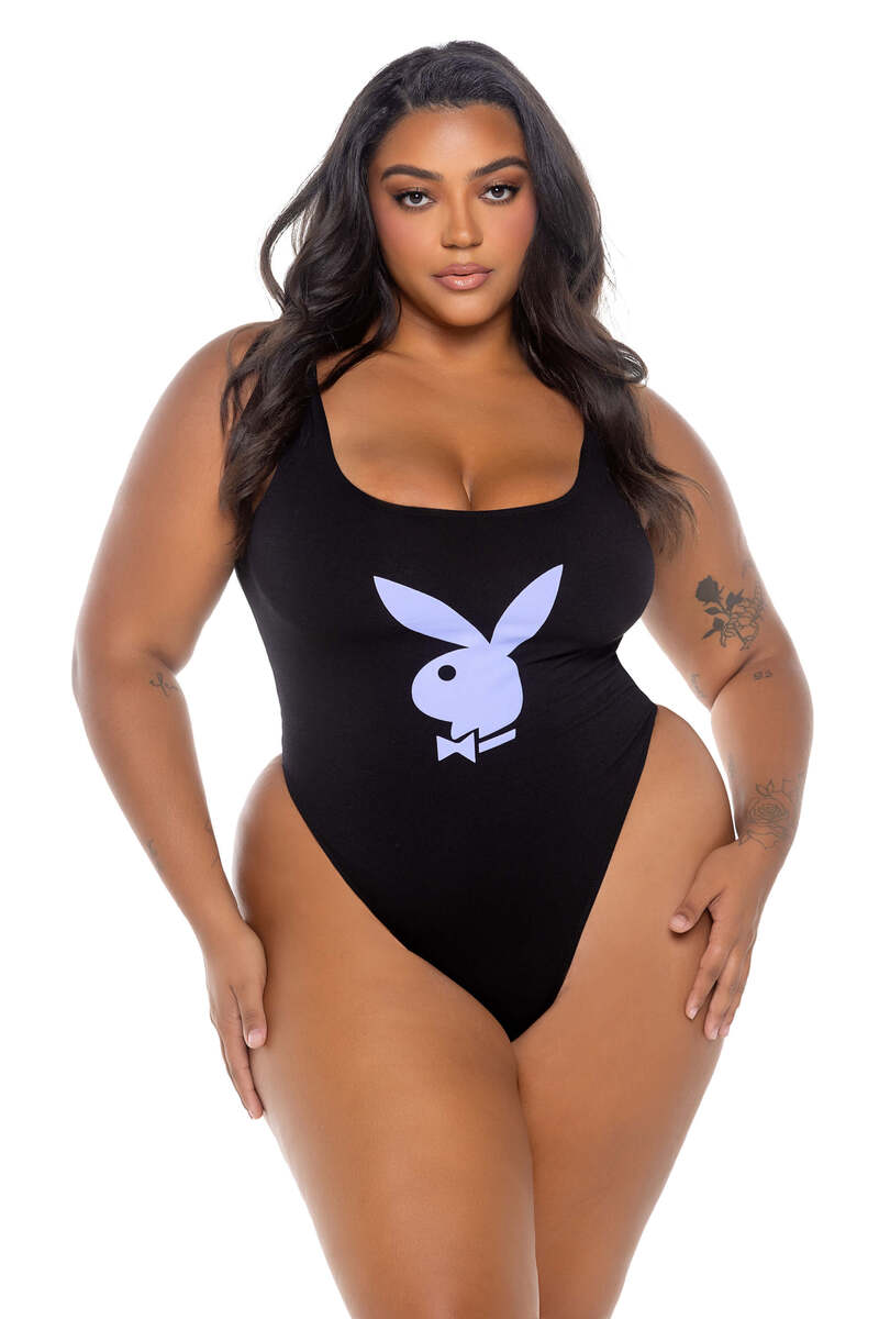 Plus Size Playboy Icon Bodysuit