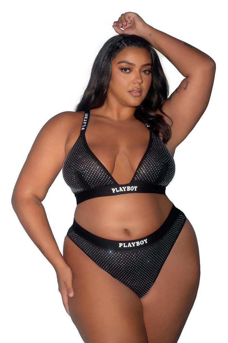 Plus Size Playboy Disco Fever Set