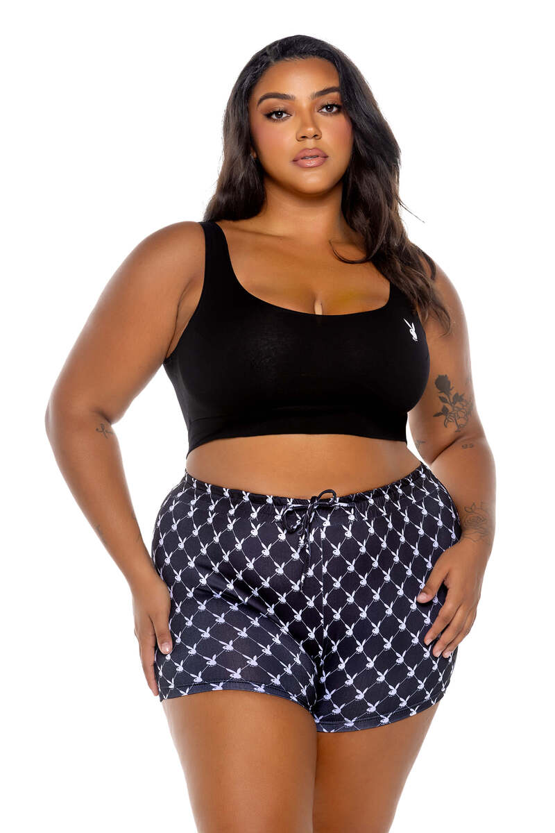 Plus Size Playboy Bunny Slumber Lounge Set