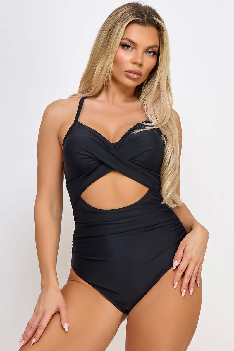 Marilyn Swimsuit Black Front