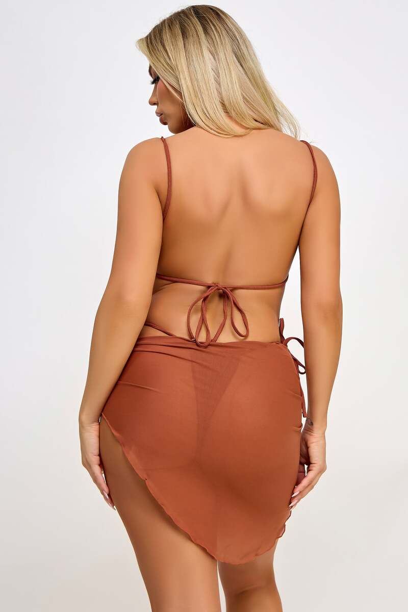 Danica Bikini Set Rust Back