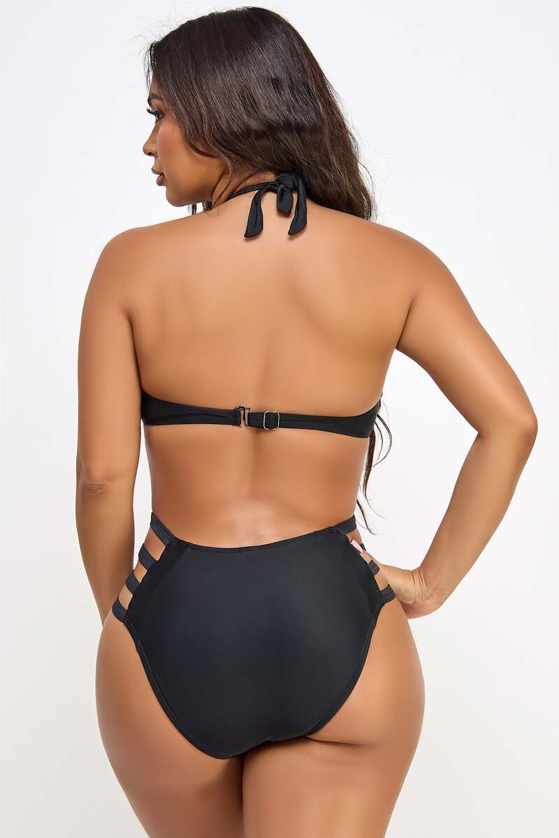 Calista Swimsuit Black Back