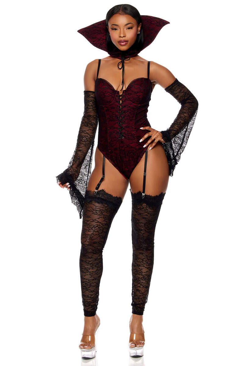 Take a Bite Vampire Costume Multicolor Front