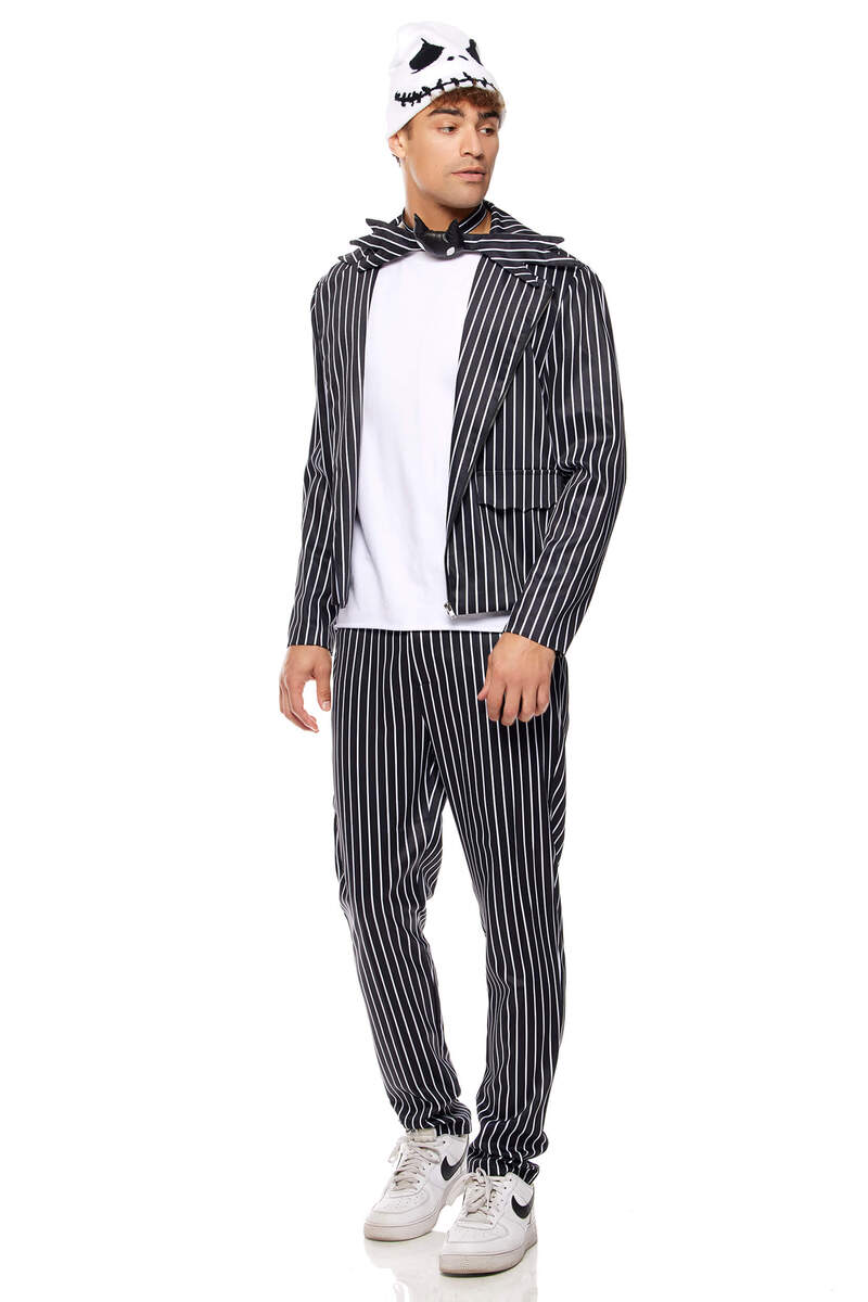 Pumpkin King Men's Movie Character Costume Side