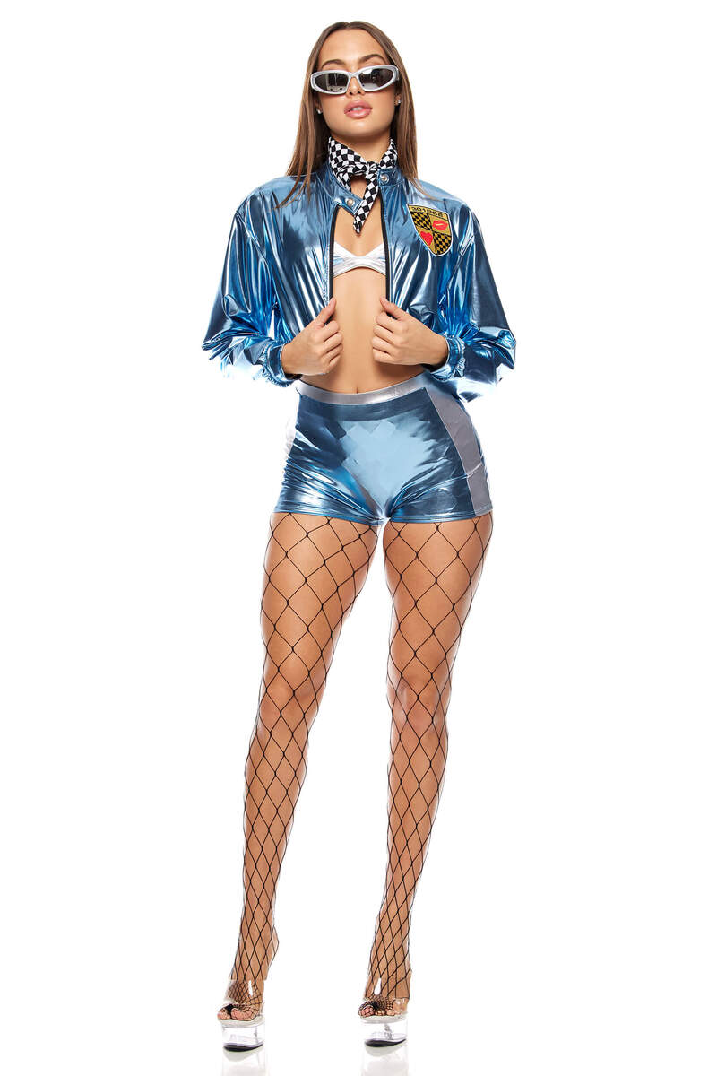 Cozy Cone Movie Character Costume Blue Front