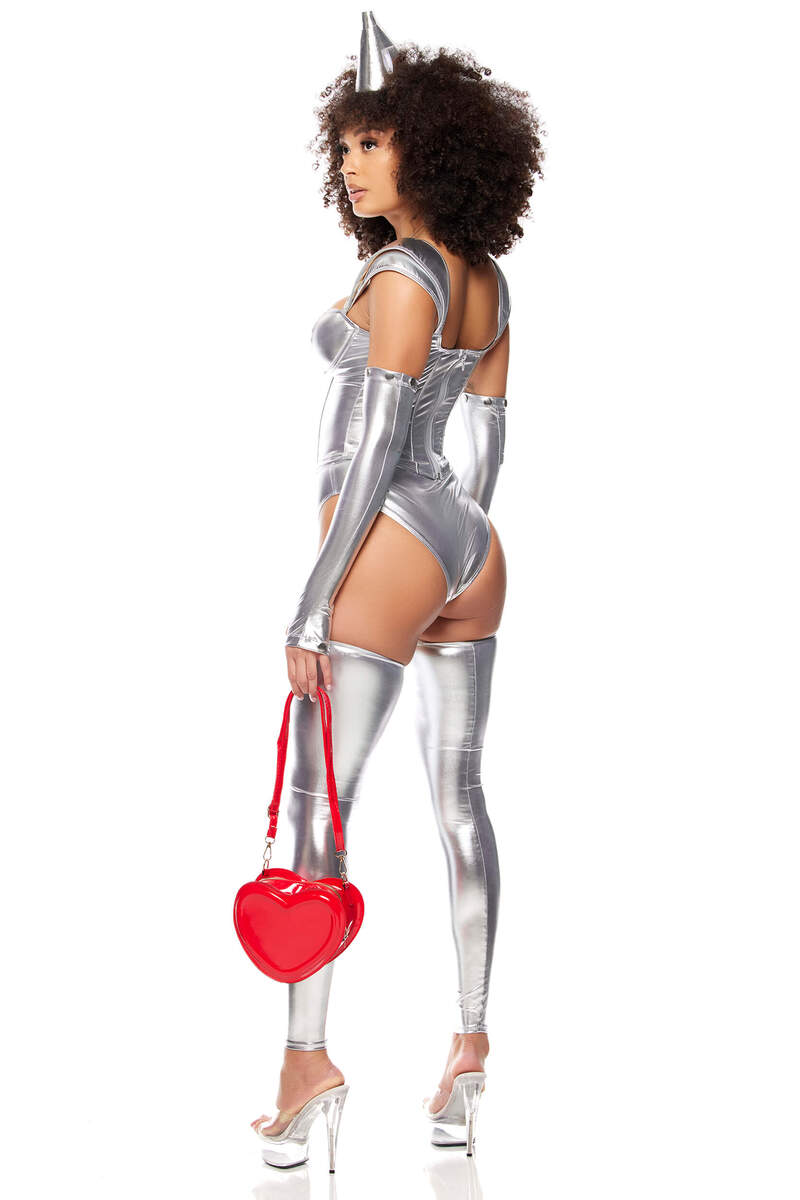 Heart of Tin Storybook Costume Silver Back
