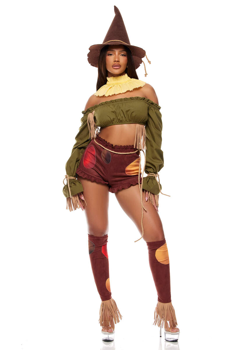 Straw For Brains Storybook Costume Front Alternate