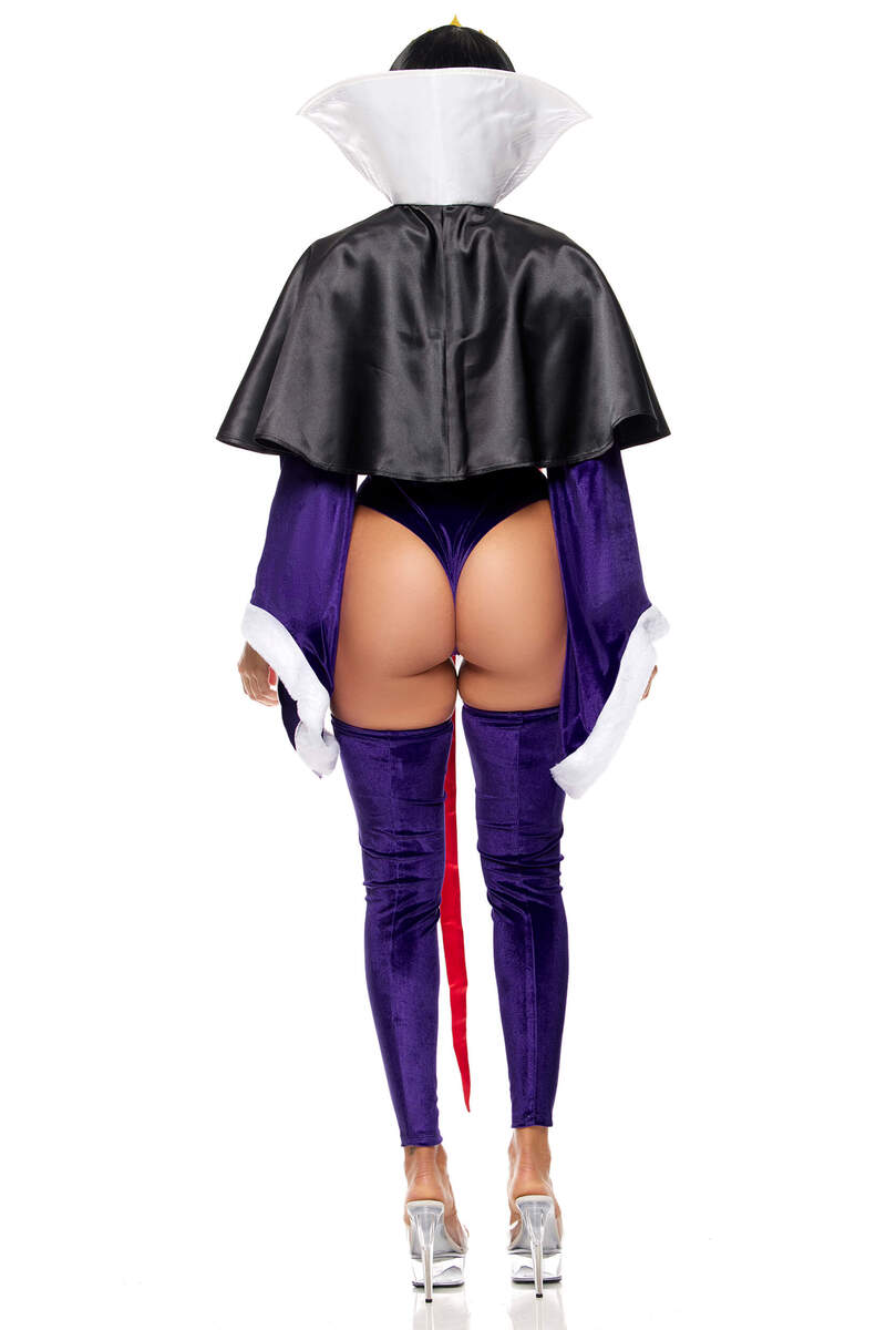 Fairest of All Storybook Evil Queen Costume Multicolor Back