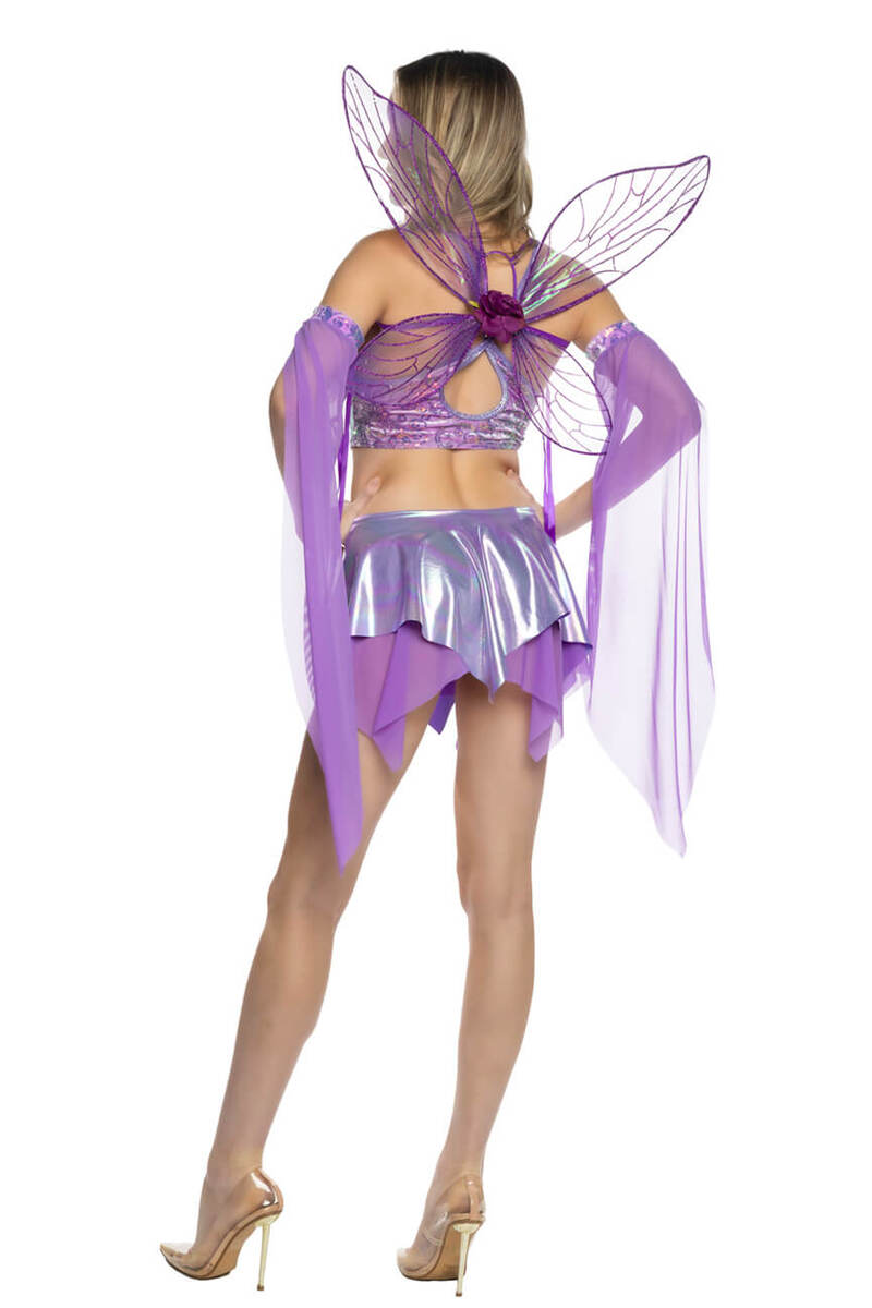 Mystical Fairy Costume Lavender Back