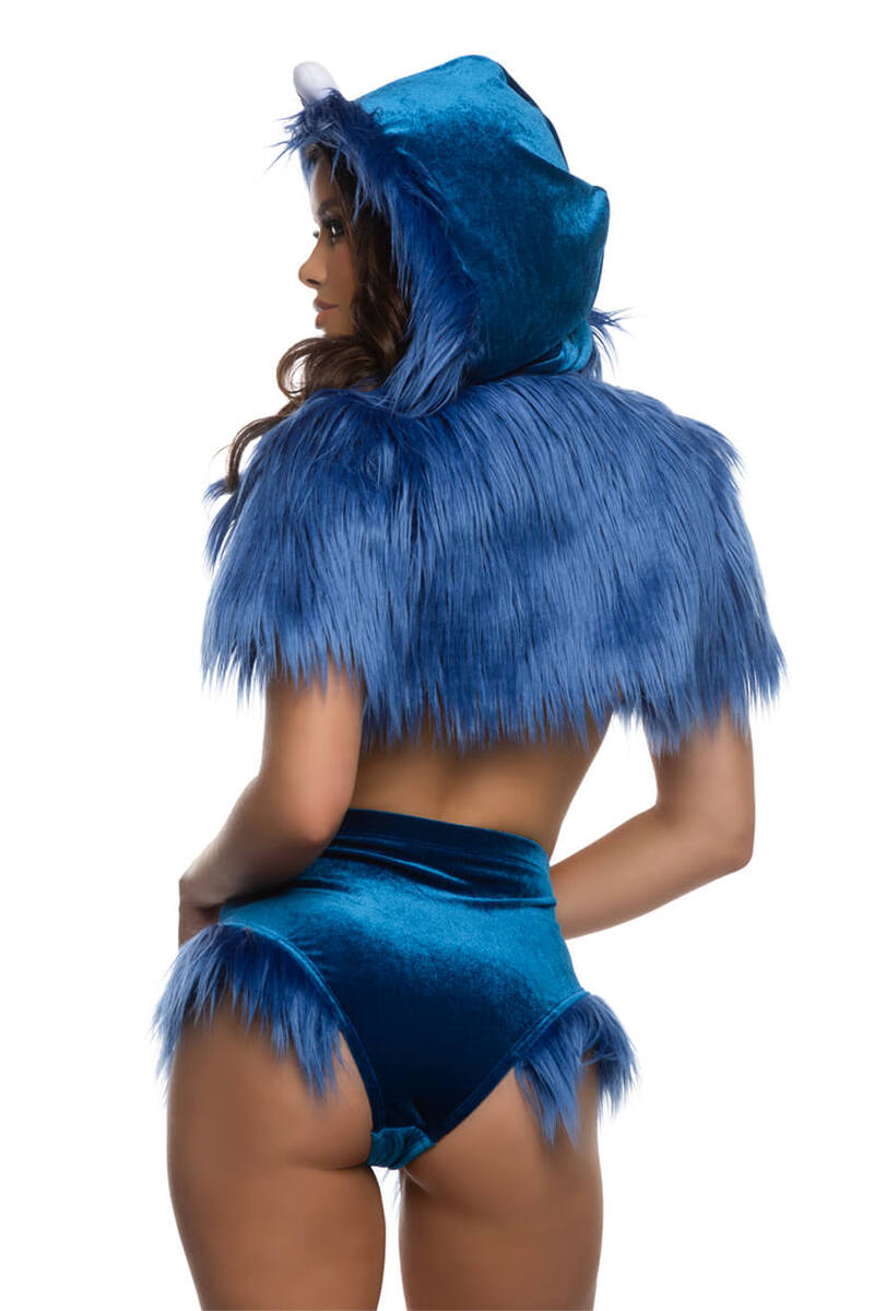 Cookie Jar Monster Costume Blue Back
