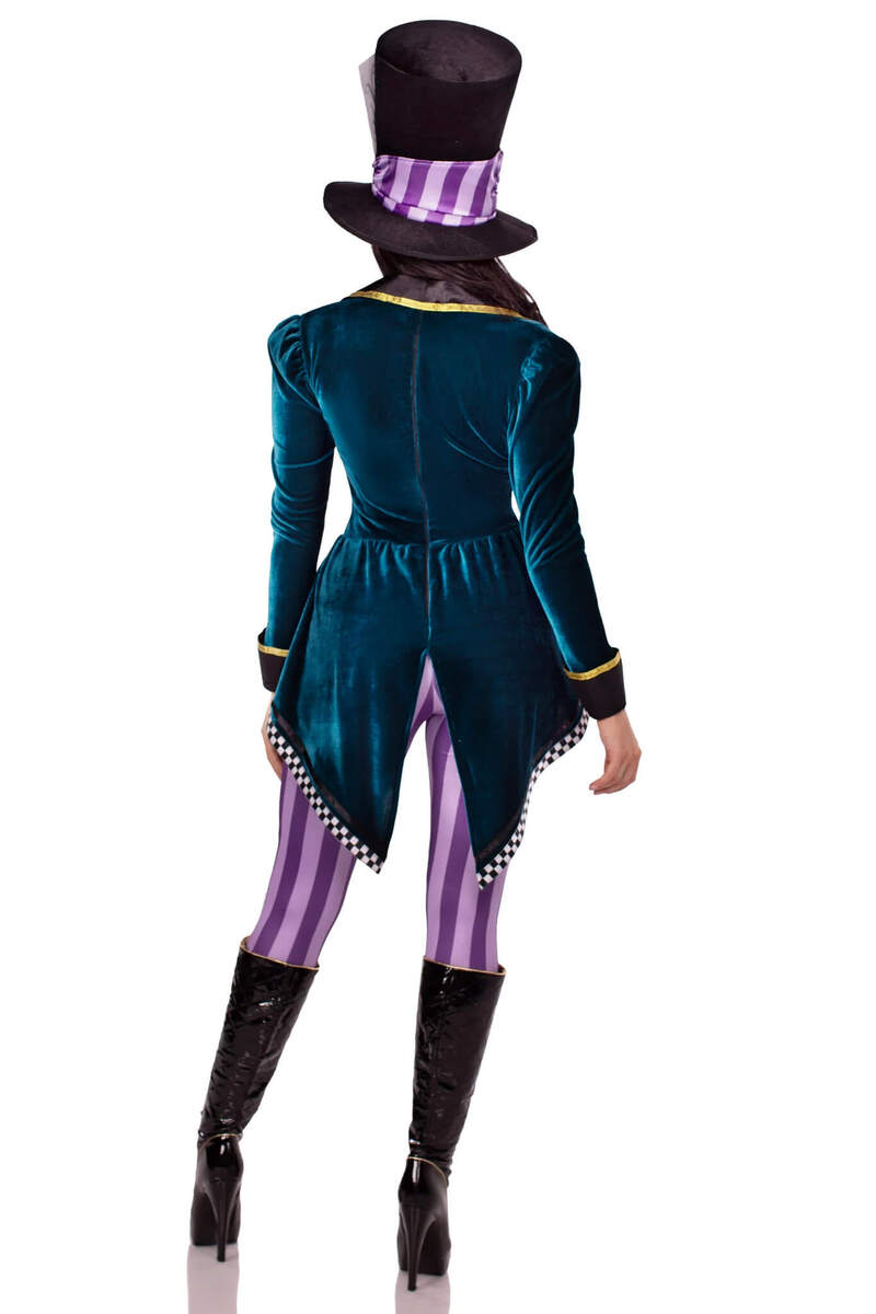 Classic Mad Hatter Costume Back