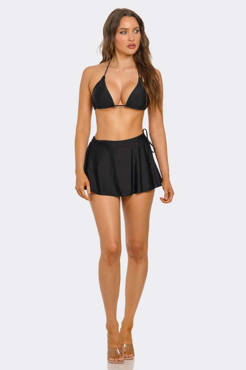 Millie Bikini Set Black Front