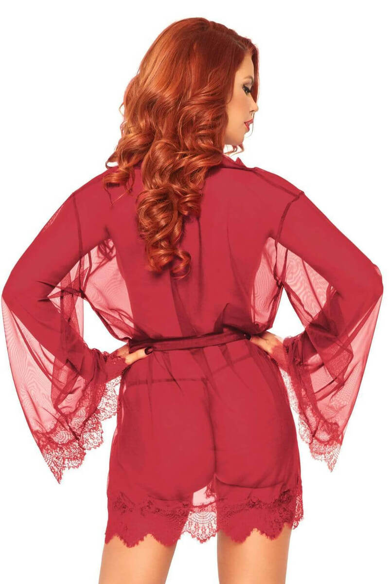 Sheer Robe Set