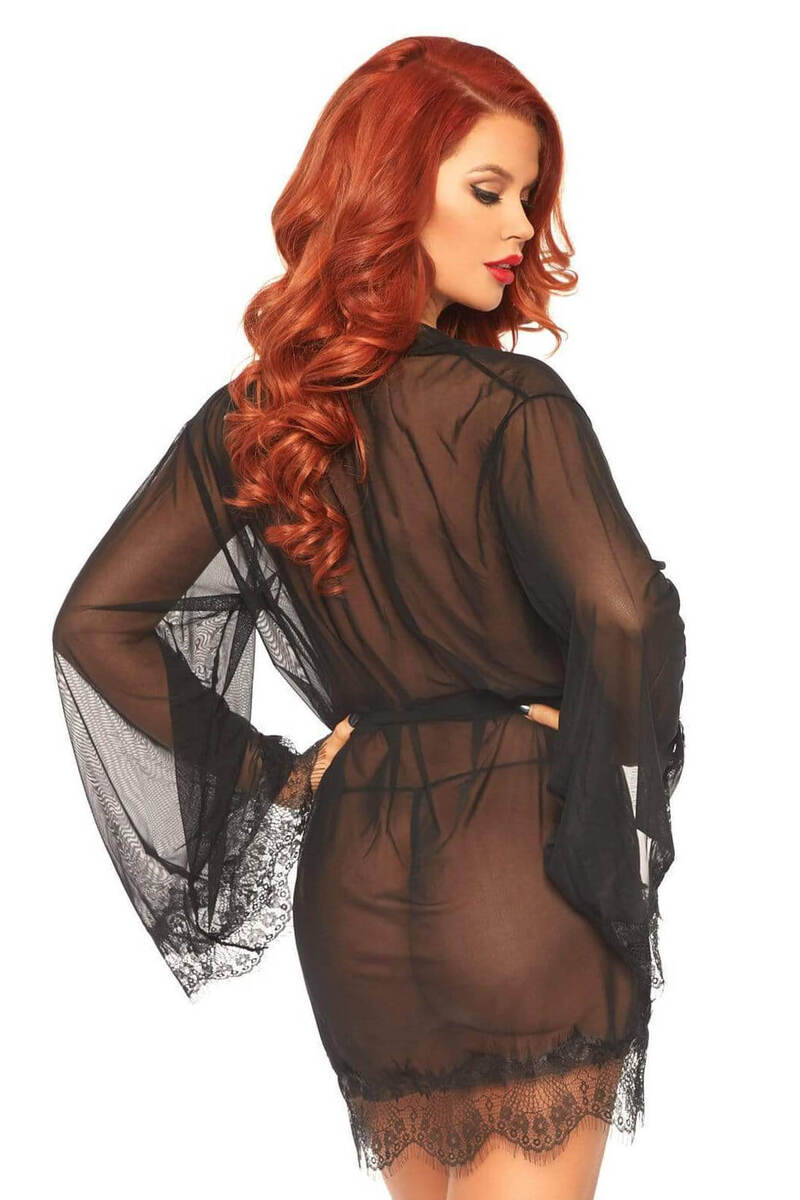 Sheer Robe Set
