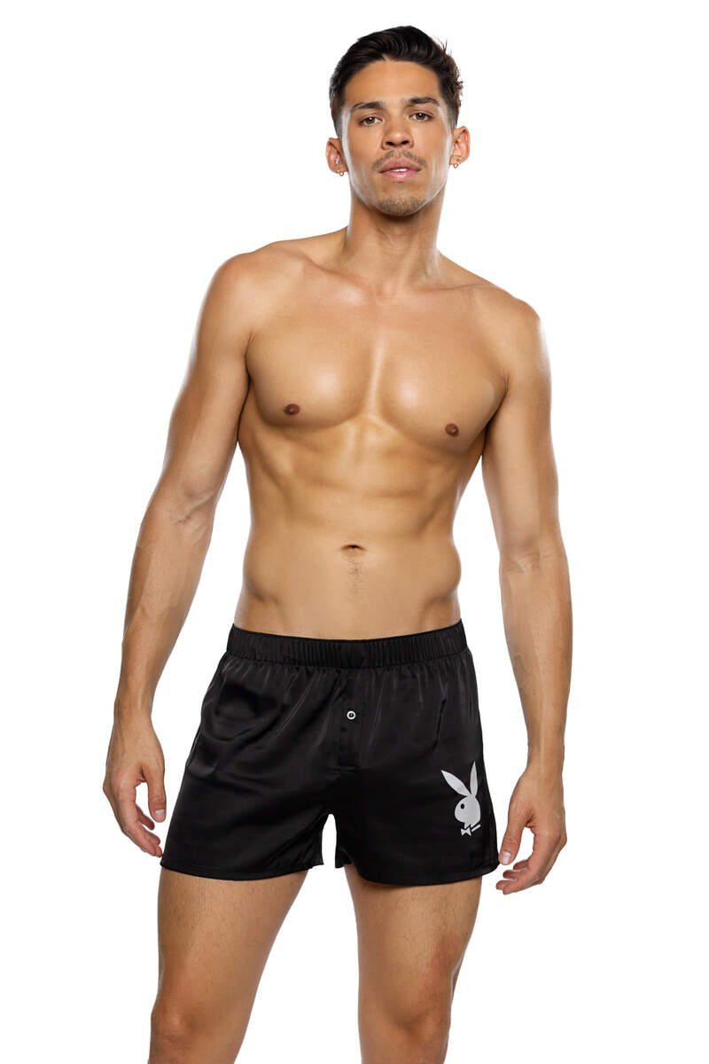Bunny Boxer Black Front