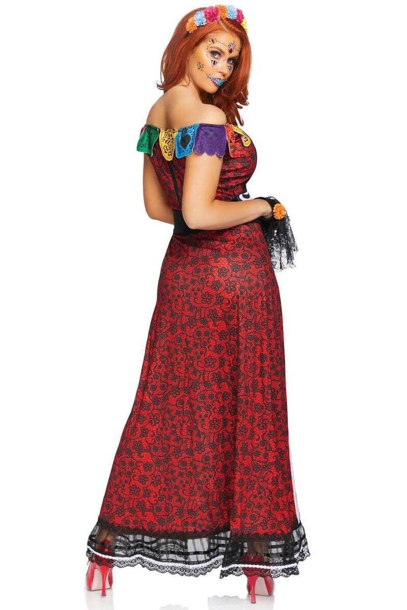 Deluxe Day of the Dead Sexy Costume
