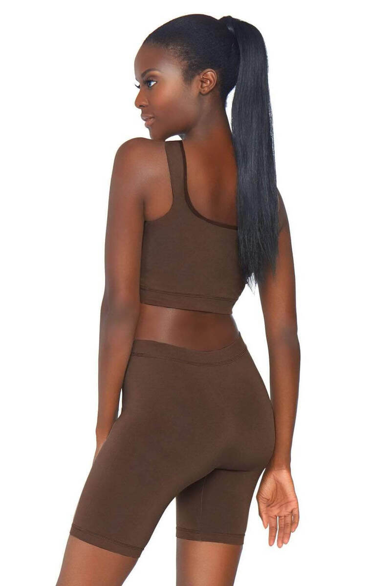 Seamless Top And Shorts Set