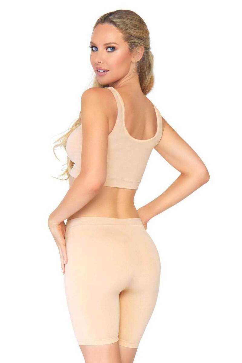 Seamless Top And Shorts Set