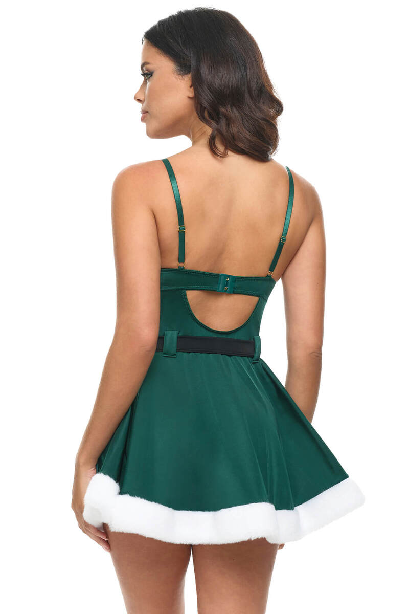 Holly Spark Chemise Rainforest Back