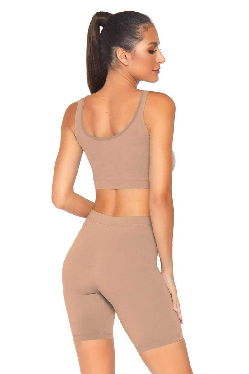 Seamless Top And Shorts Set