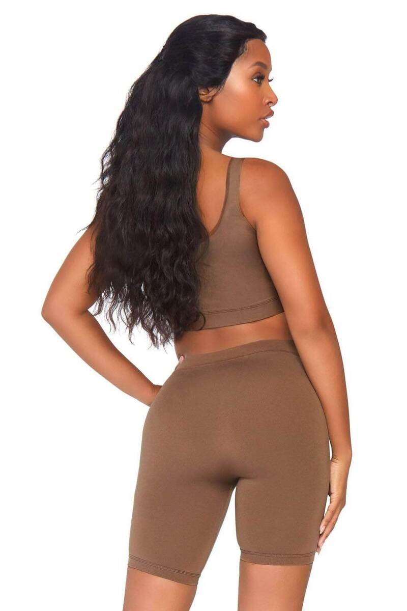 Seamless Top And Shorts Set
