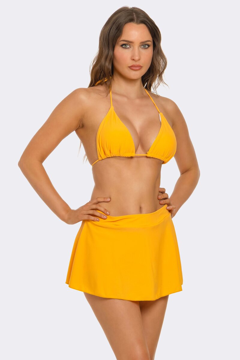 Millie Bikini Set Yellow Front