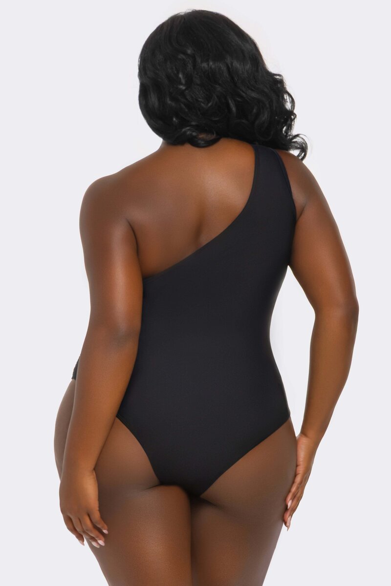 Jaqueline Swimsuit Plus Size Black Back