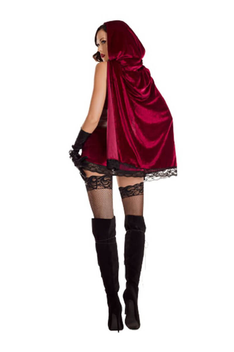Racy Red Riding Hood Costume Back