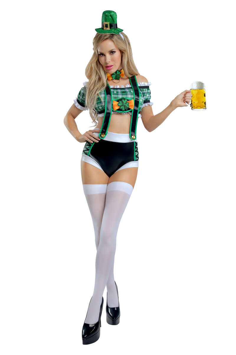 Lucky Charm Costume Green Front