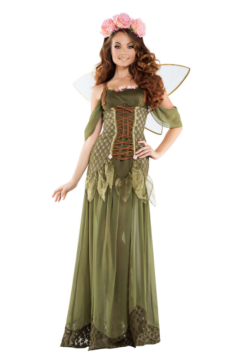 Rose Fairy Princess Costume Front