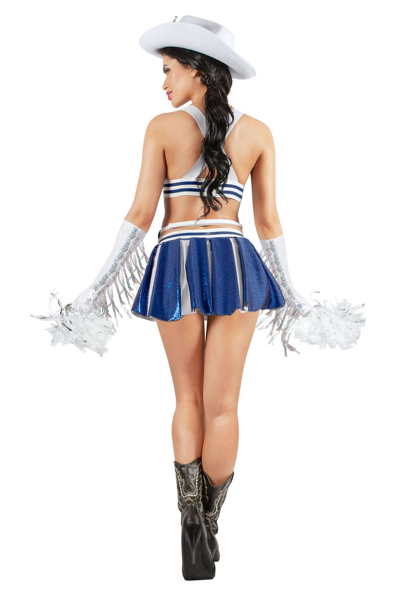 America’s Cowgirl Costume Blue Back