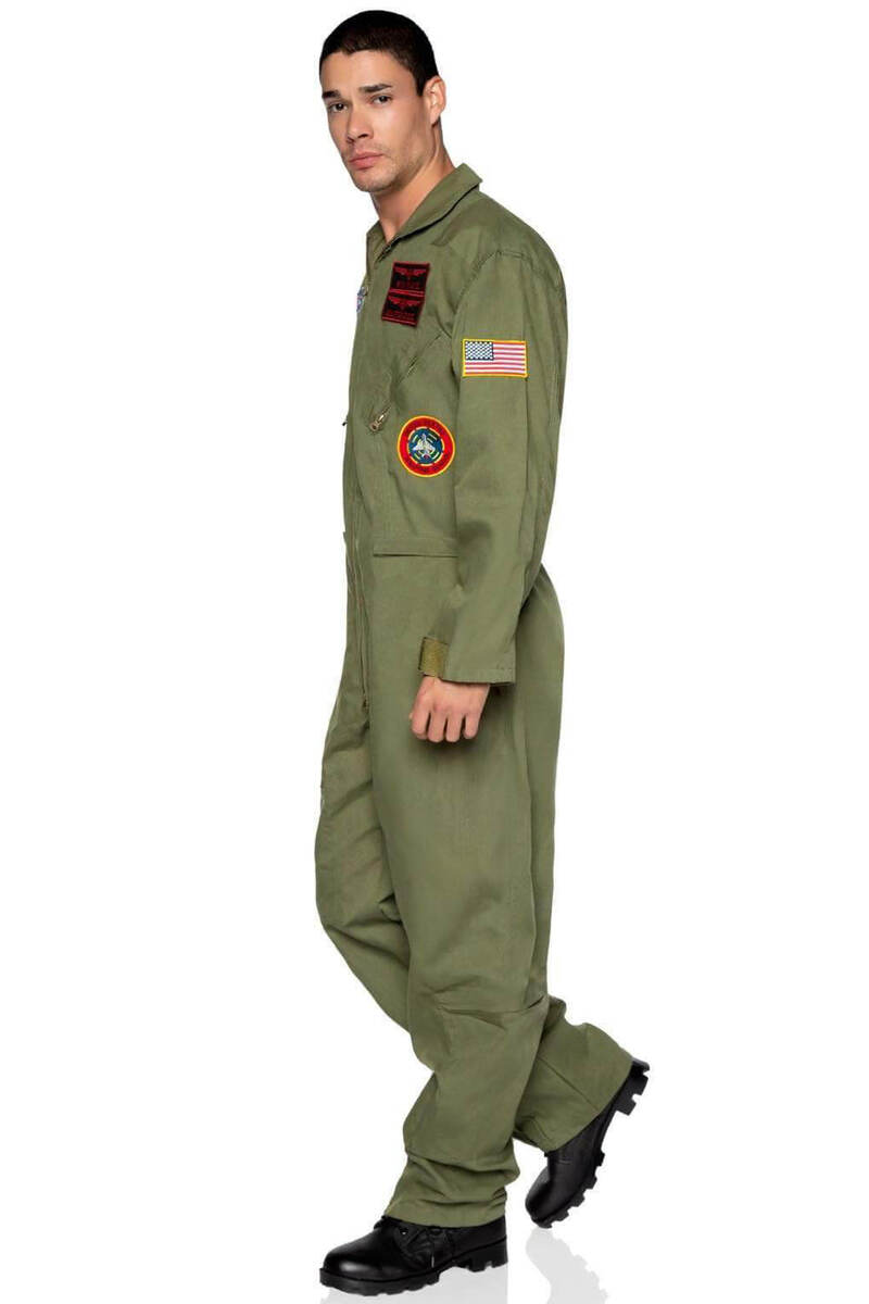 Top Gun Men's Flight Suit Costume