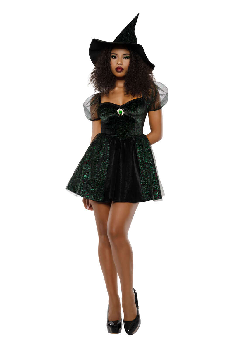 Wicked Charm Witch Costume Front Alternate
