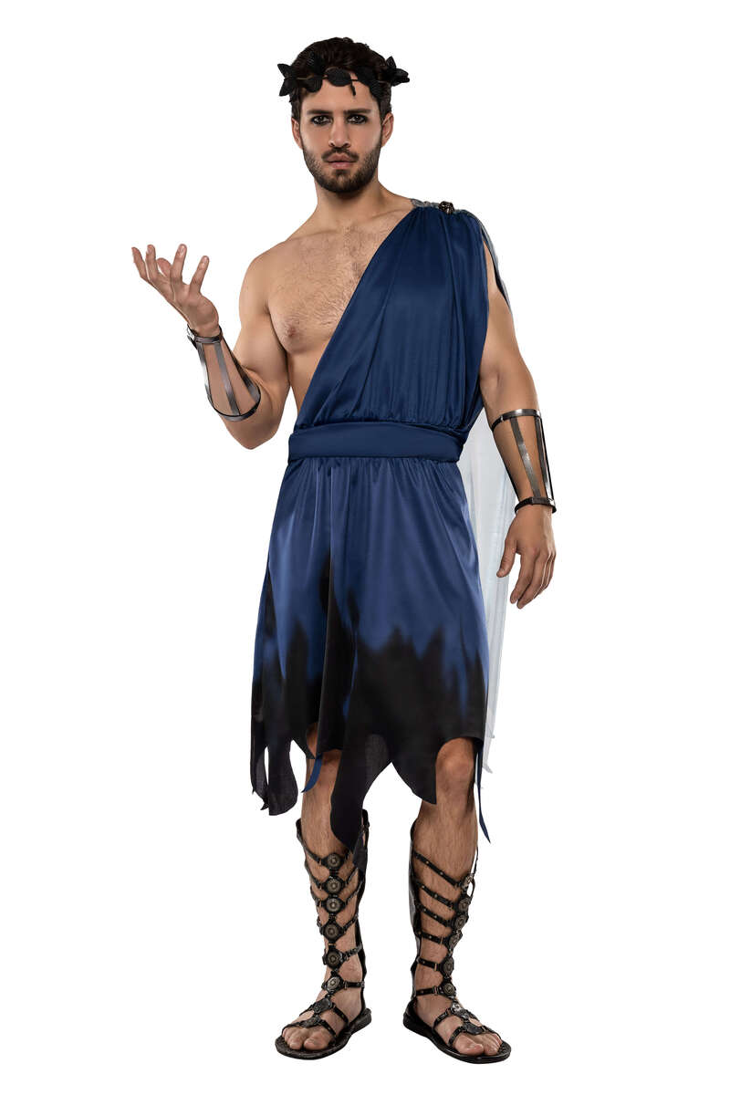 Underworld God Toga Costume Front Alternate