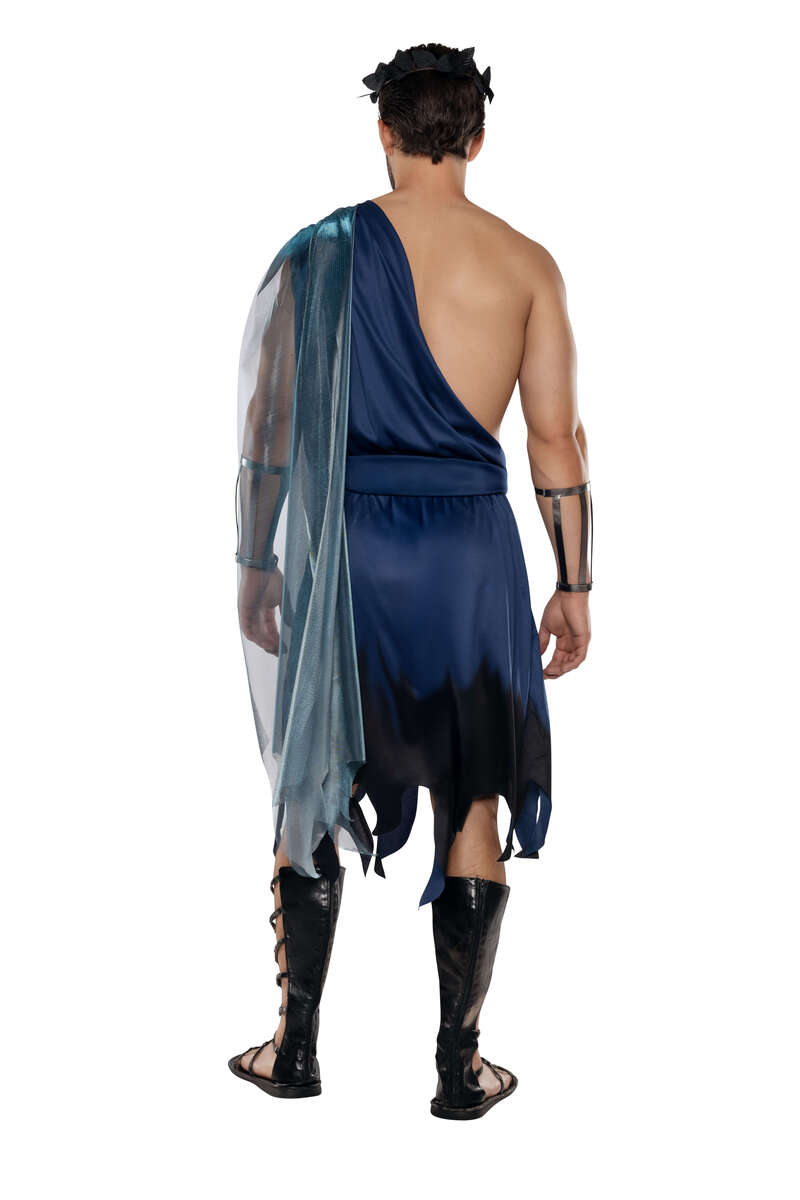 Underworld God Toga Costume Back