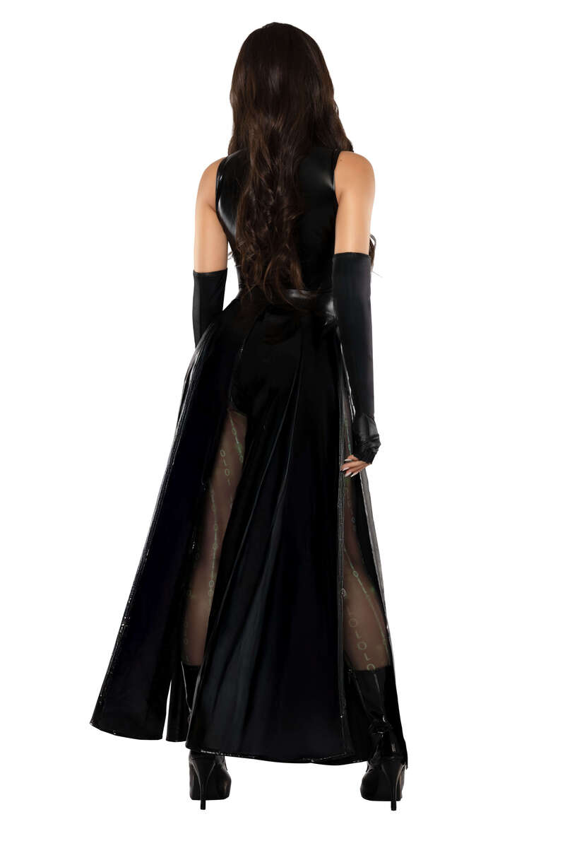 Code Breaker Costume Black Back
