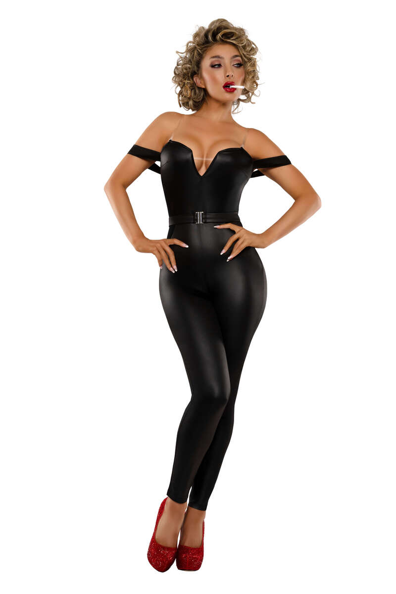 Vintage Baddie Jumpsuit Costume Front