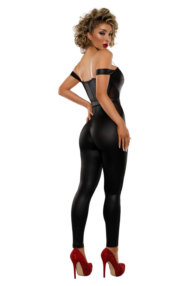 Vintage Baddie Jumpsuit Costume Back
