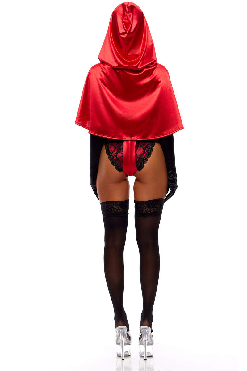 Wolf Bait Storybook Character Costume Set Red Back