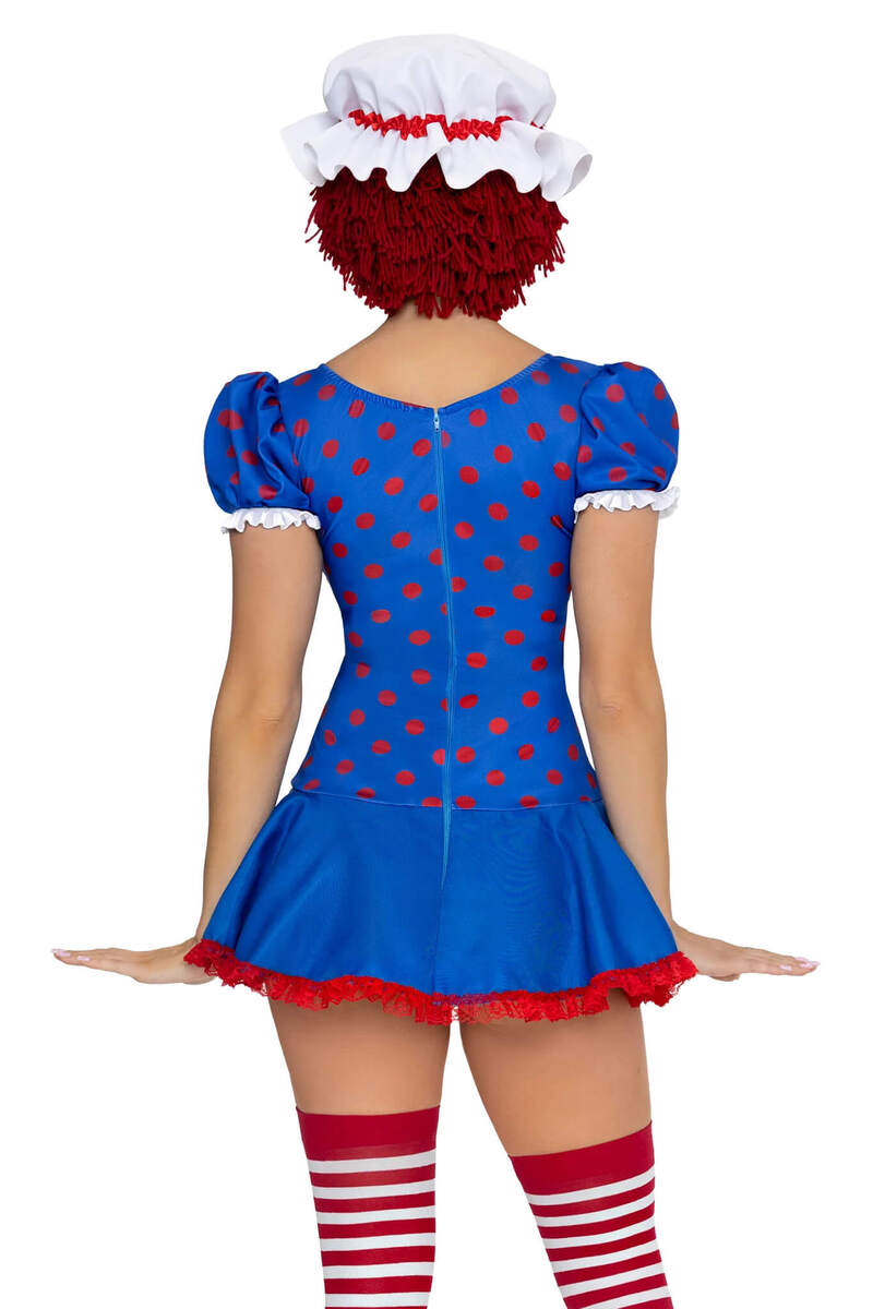 Darling Rag Doll Costume Back Closeup