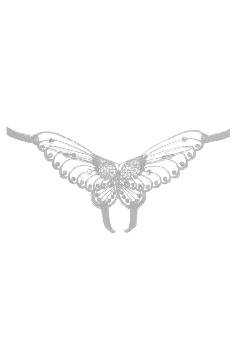Butterfly Crotchless Panty
