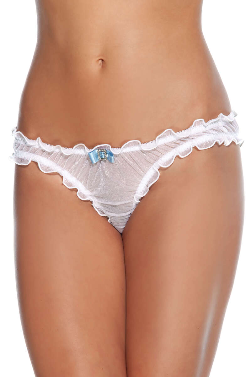 Satin Ruched Full Back Panty