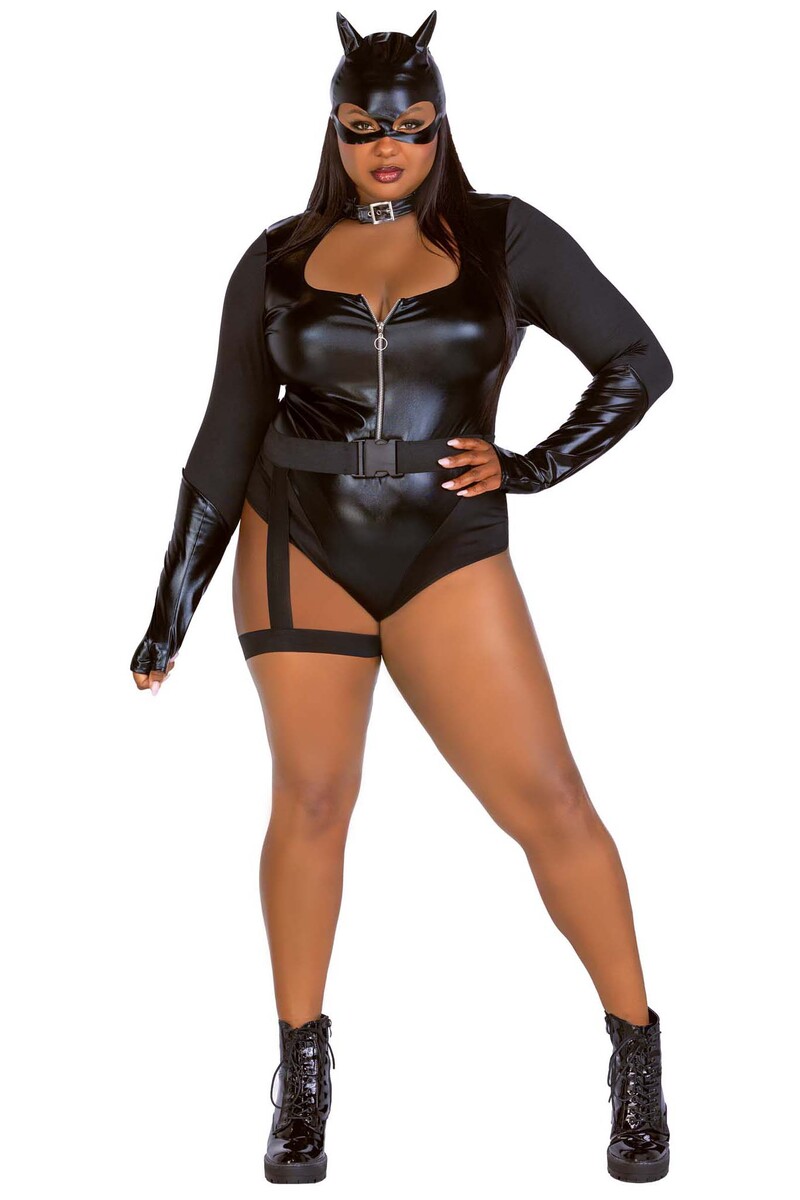 Plus Size Fierce Feline Costume