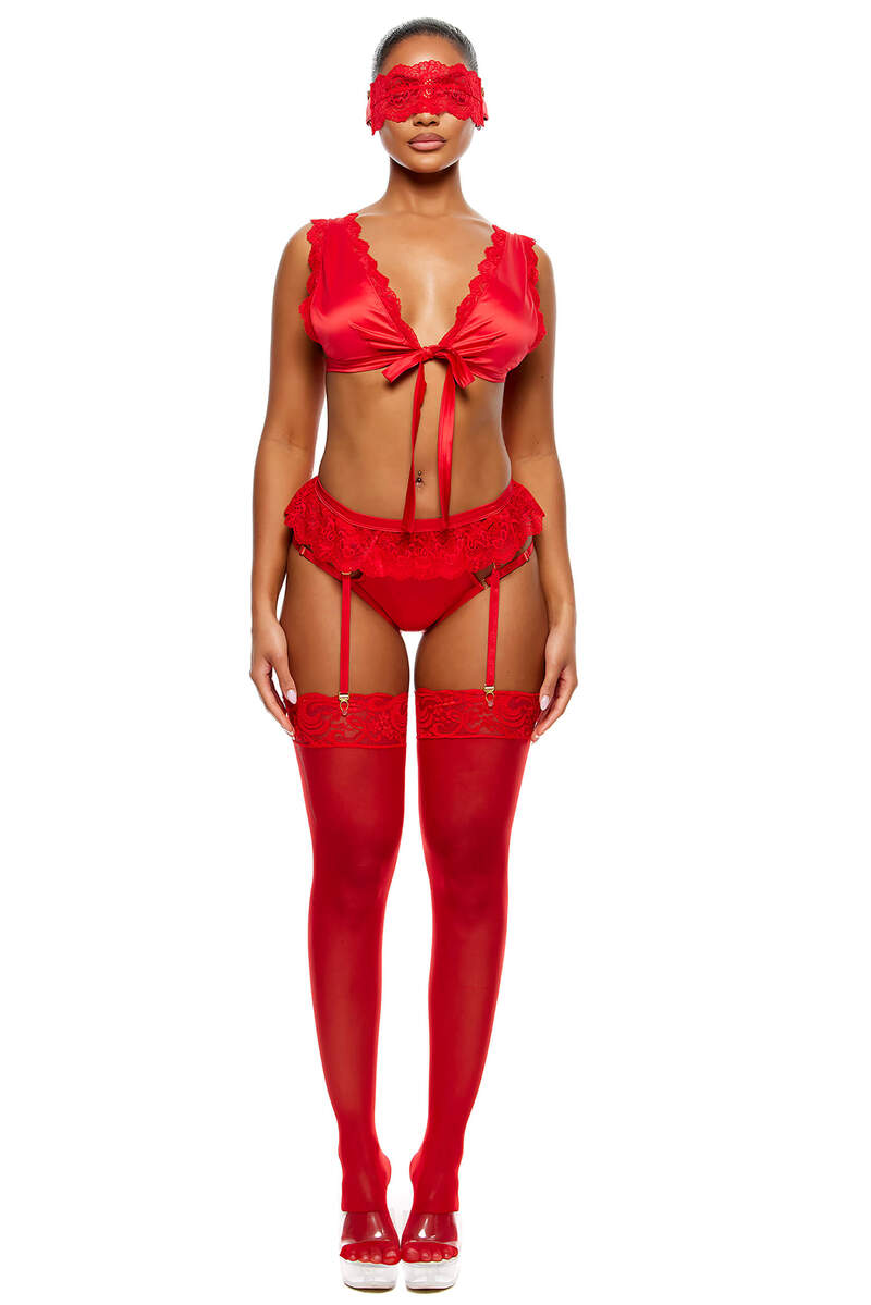 No Strings Attached Lingerie Set