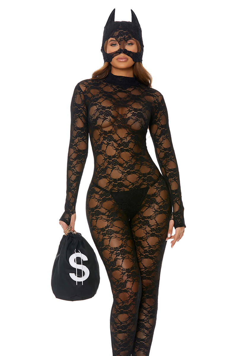About My Money Sexy Cat Burglar Costume