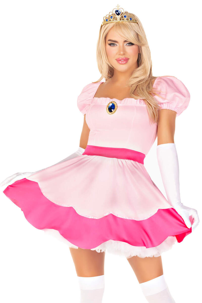 Pink Princess Costume Flair Zoom