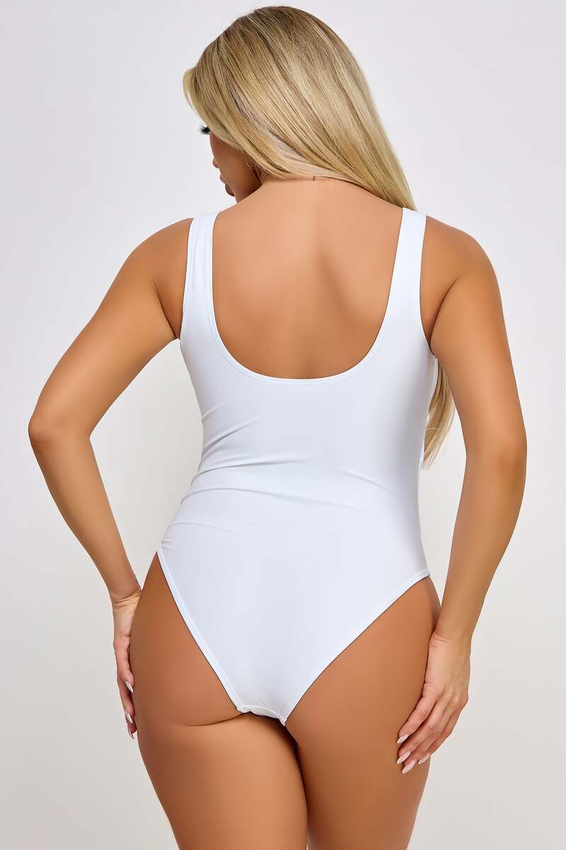 Valery Swimsuit White Back