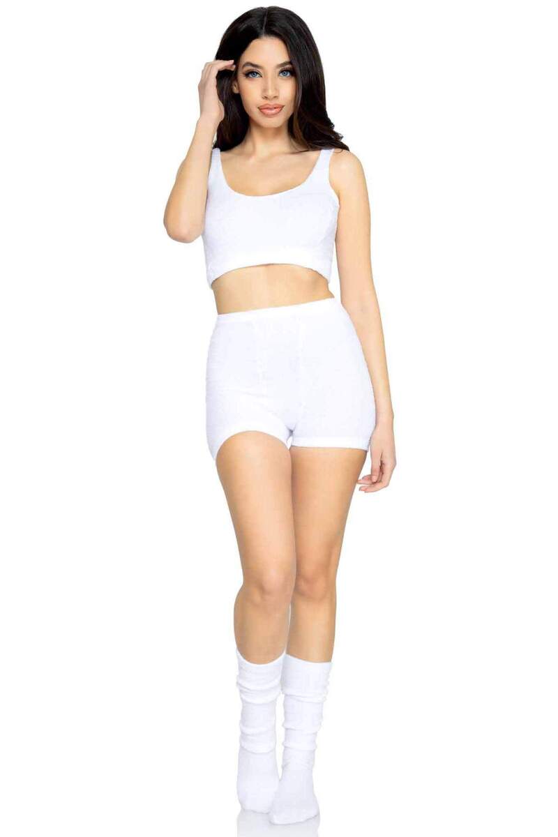 Ultra-Soft Cozy Knit Lingerie Sleepwear Set