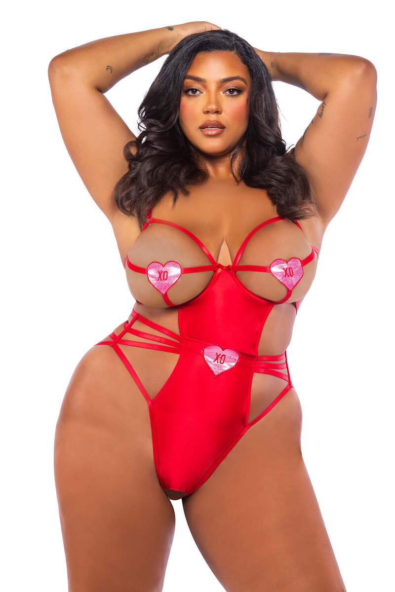 Plus Size XOXO Teddy
