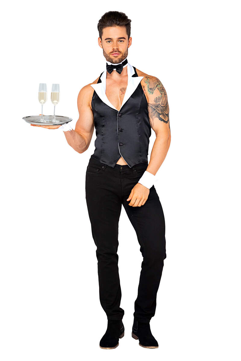 Butler Beefcake Men's Costume